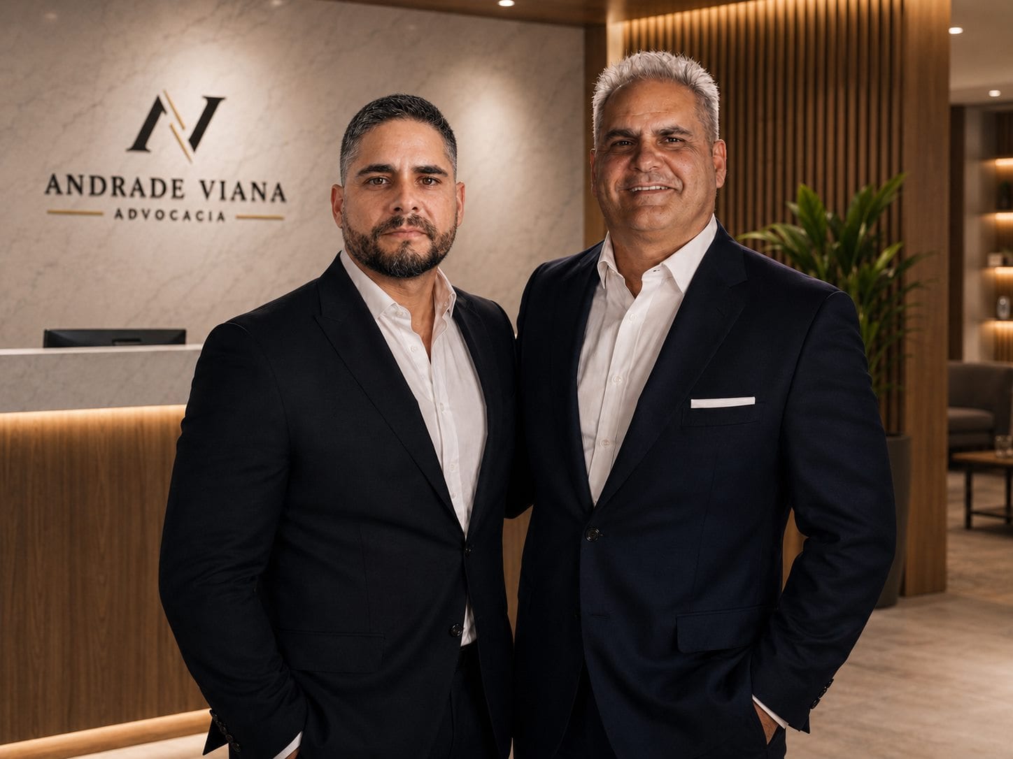 Advogados Filipe Viana de Andrade Pinto e Kleber de Andrade Pinto